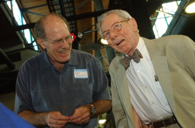Ed Harte and Dr. Wes Tunnell, from the Corpus Christi Caller-Times.