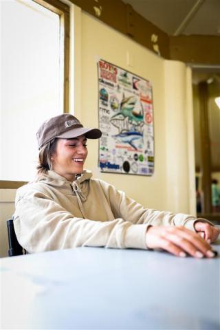 HRI graduate student researcher Jensen Smith