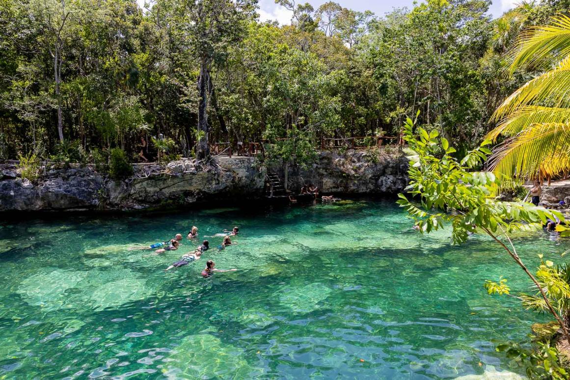 Cenote in Mexico