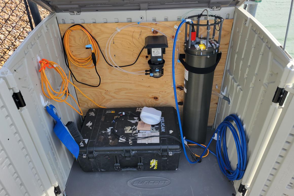 HAB monitors in Port O'Connor