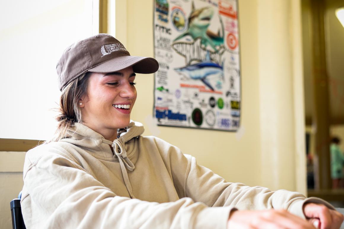 HRI shark researcher Jensen Smith