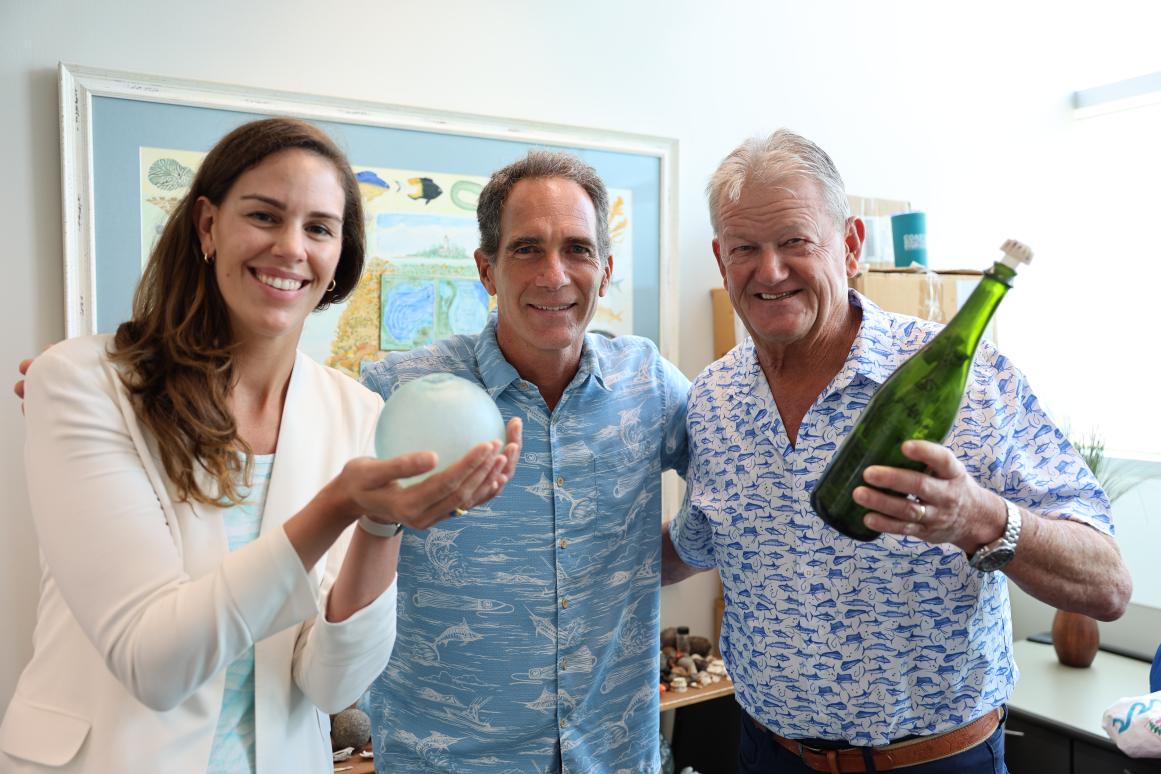 Jessica Harvey, Jace Tunnell, Guy Harvey
