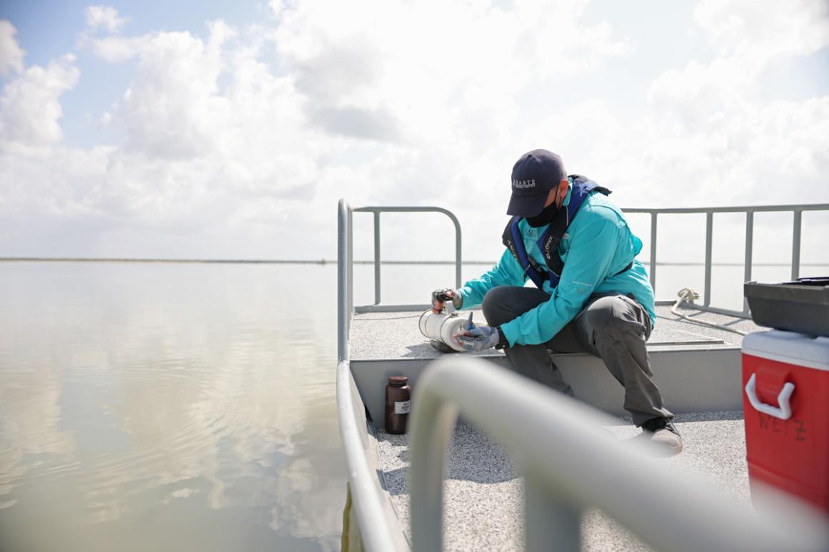 Baffin Bay water sampling