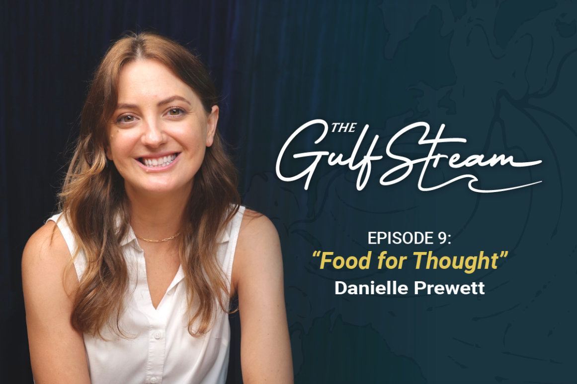 Danielle Prewett on the Gulf Stream podcast