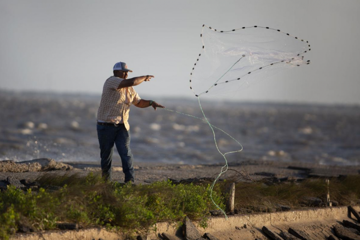 Lavaca Bay fisherman