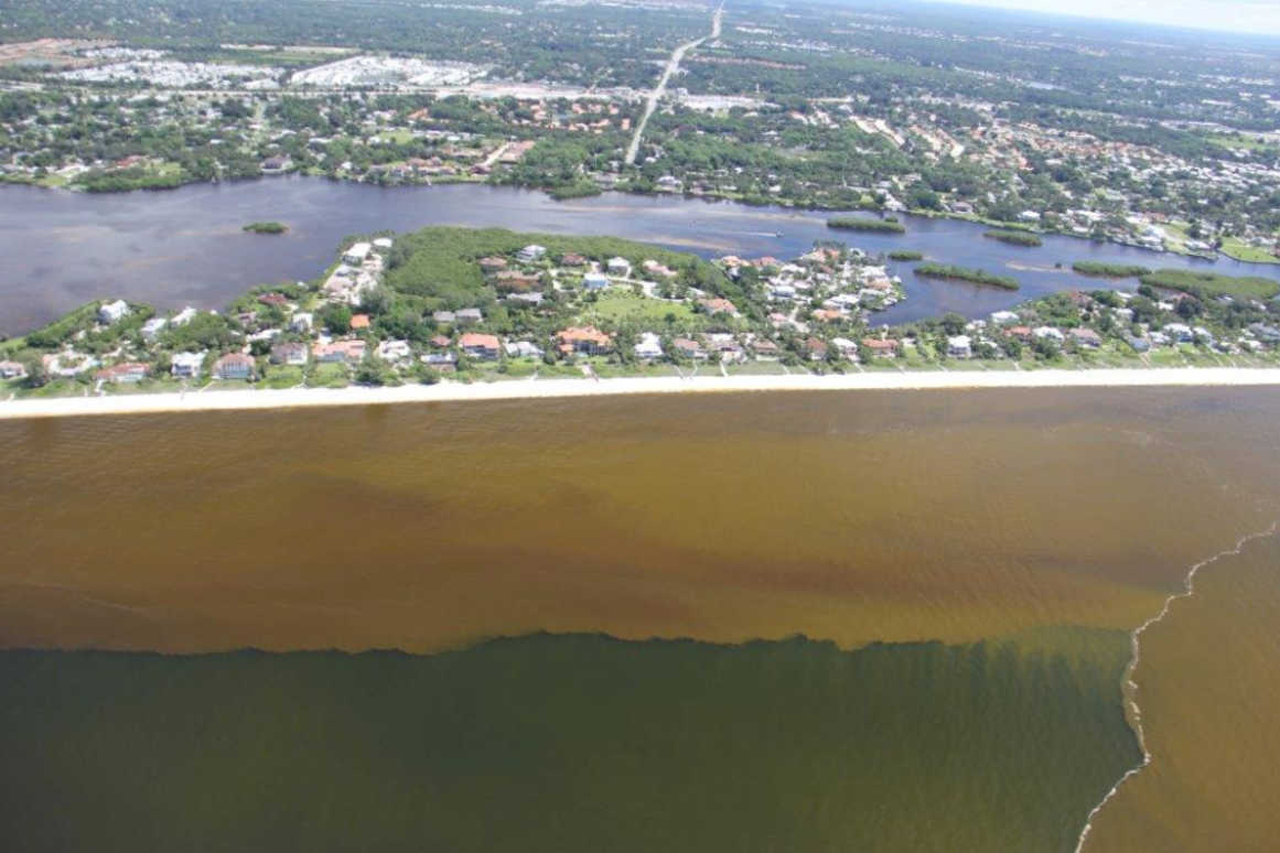 aerial image of red ride