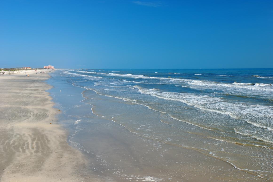 A beach in Texas