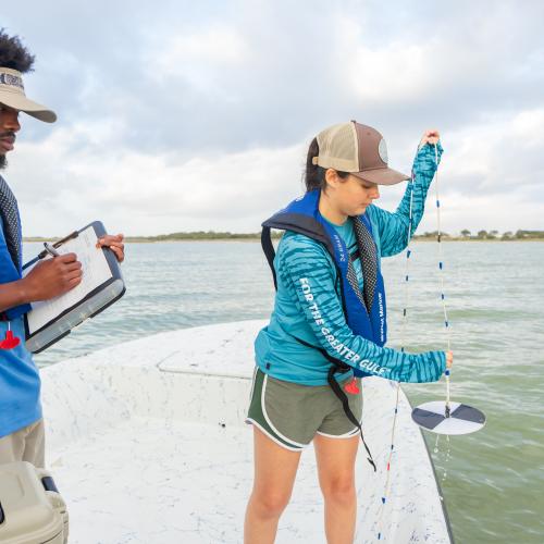 Baffin Bay water quality testing